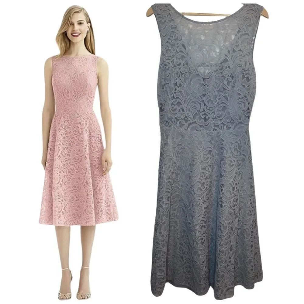 NWTs After Six Sleeveless Lace Midi Dress Size 16